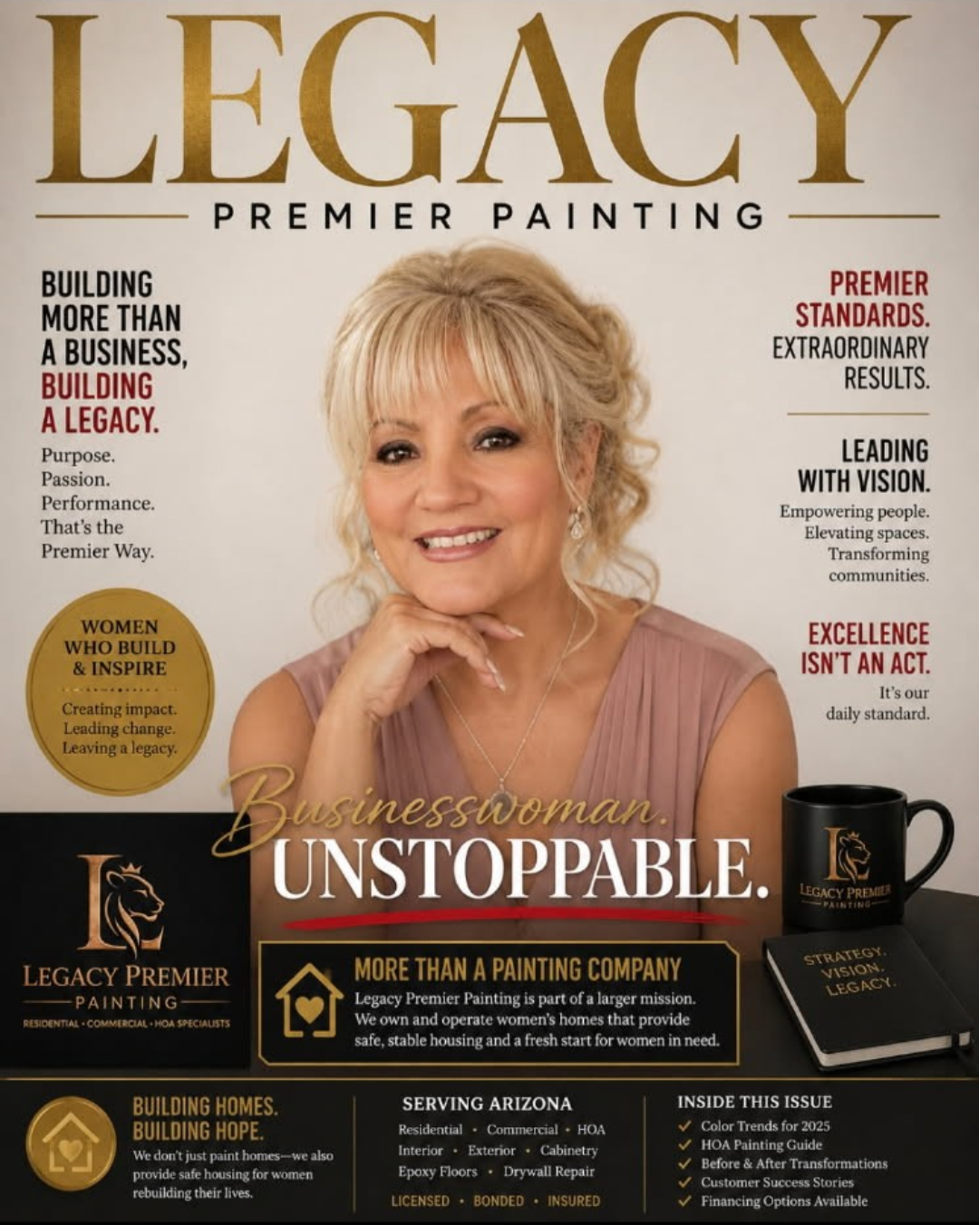 Deborah Garcia, Founder of Legacy Premier Painting